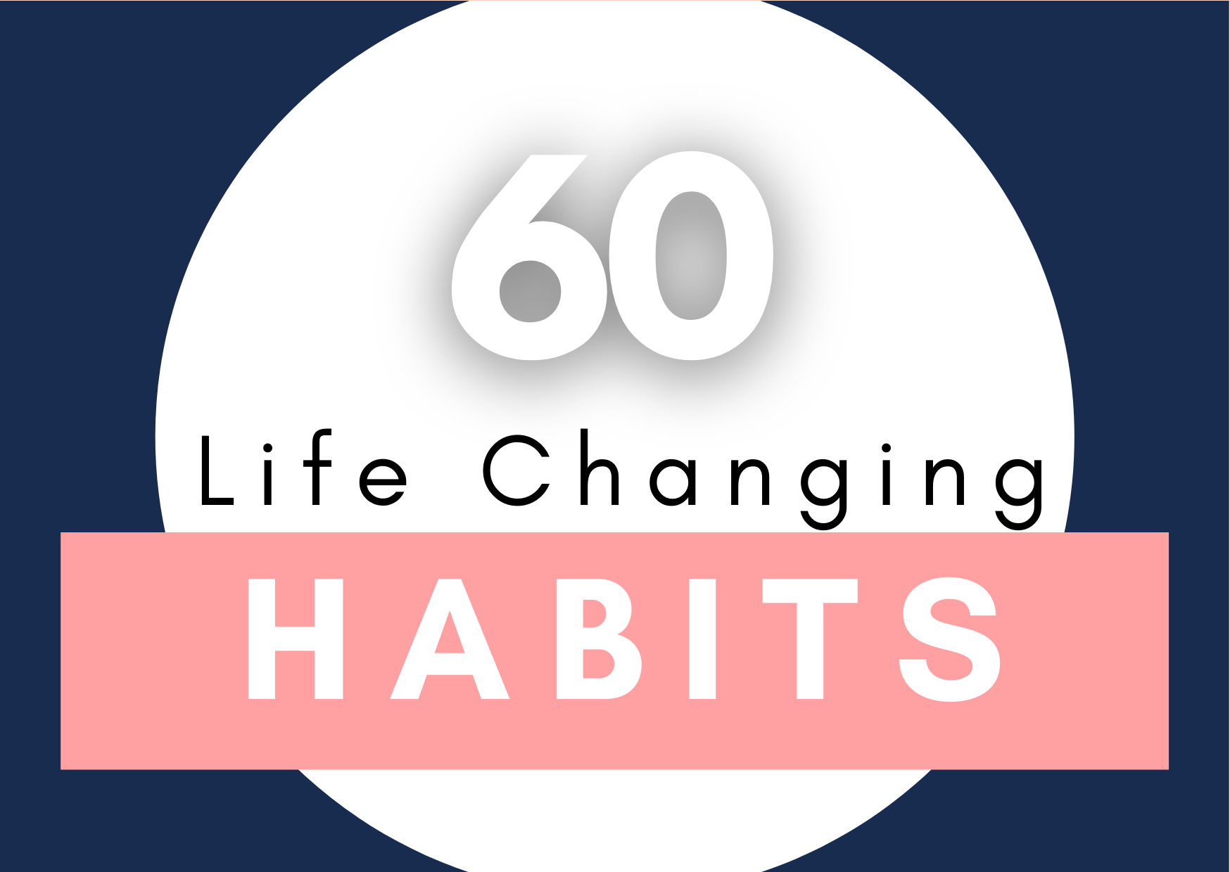 An Ultimate Guide to Habit Change - 60 Habits that can Change Your Life ...